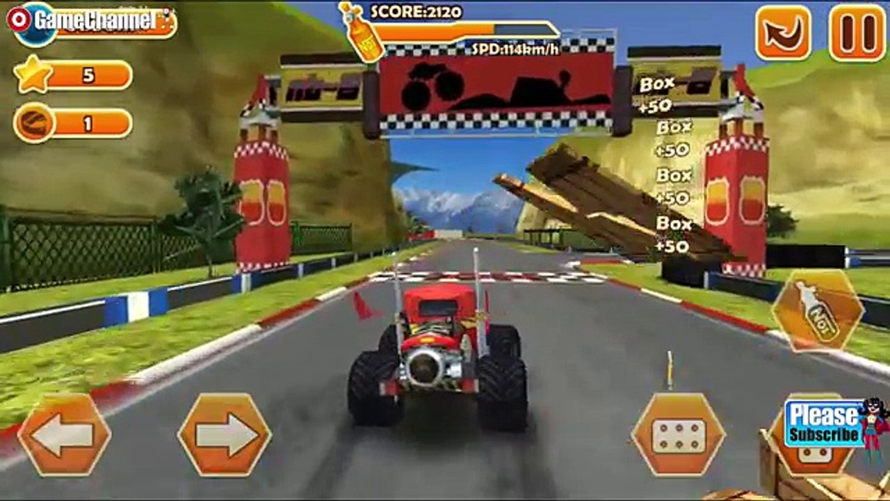 Monster Truck Stunt 3D / 4x4 Truck Games / Videos Games for Children /Android HD