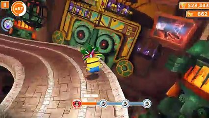 Despicable Me 2 - Minion Rush : Jerry With Carnival Hat Vs El Macho ! Kids Games