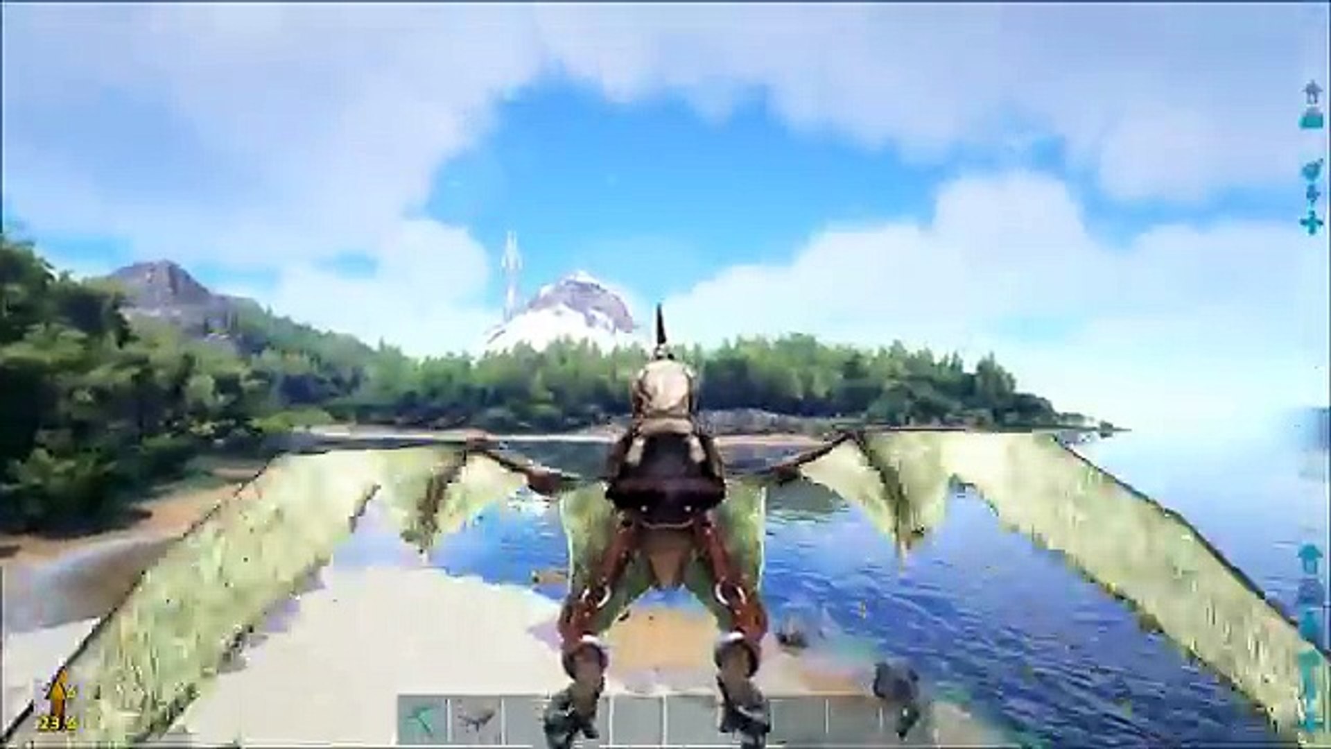 Ark Flat Base Locations Island Map Easier Base Building Pve Pvp Ark Survival Evolved Video Dailymotion