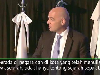 Download Video: SEPAKBOLA: FIFA World Cup: Infantino Membandingkan Perjuangan Argentina Kepada FIFA