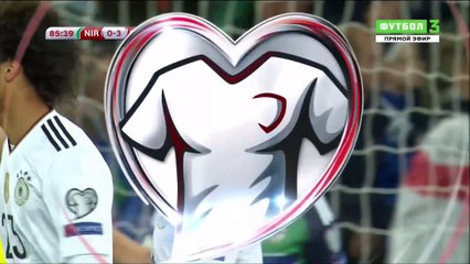 0-3 Joshua Kimmich Goal FIFA  WC Qualification UEFA  Group C - 05.0.2017 N. Ireland 0-3 Germany