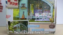 DIY Miniature Dollhouse Kit Cute Camper Room with Working Lights! / Relaxing Craft