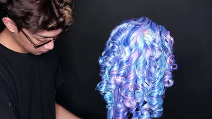 Big Side Swept Wig Styling Tutorial