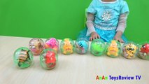 Surprise Eggs Opening Toys – Trò Chơi Bóc Trứng Bất Ngờ ❤ Anan ToysReview TV ❤