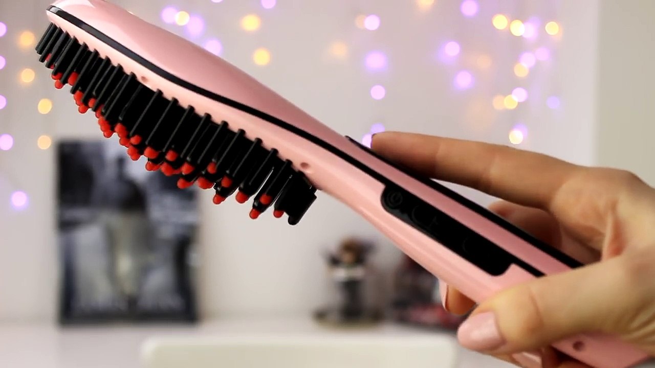 BÜRSTE zum HAARE GLÄTTEN ?! | Glätteisen-Bürste