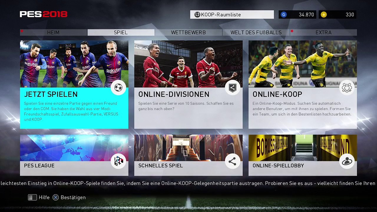 Pes18 Road to D1