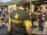 Gran Premio del Belgio 1986: Ritiri di K Rosberg, Dumfries, Boutsen e Ghinzani e pit stop di Patrese