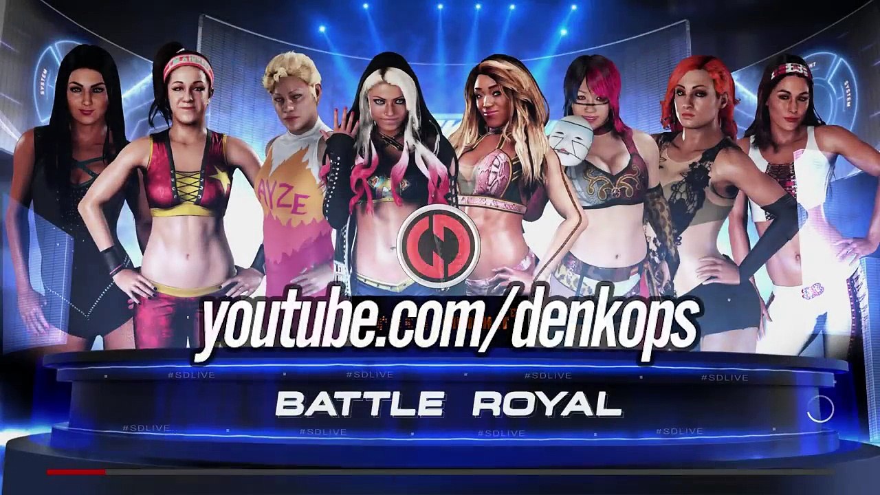 WWE 2K18 - ALL WOMENS ENTRANCES!!