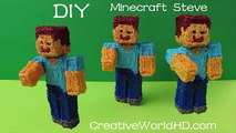 How to Make Minecraft Steve 3D Figurine - 3d Printing Pen Creations//Scribbler DIY Tutorial