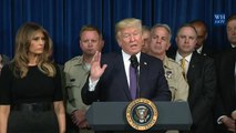 President Trump Addresses Heroes In Las Vegas
