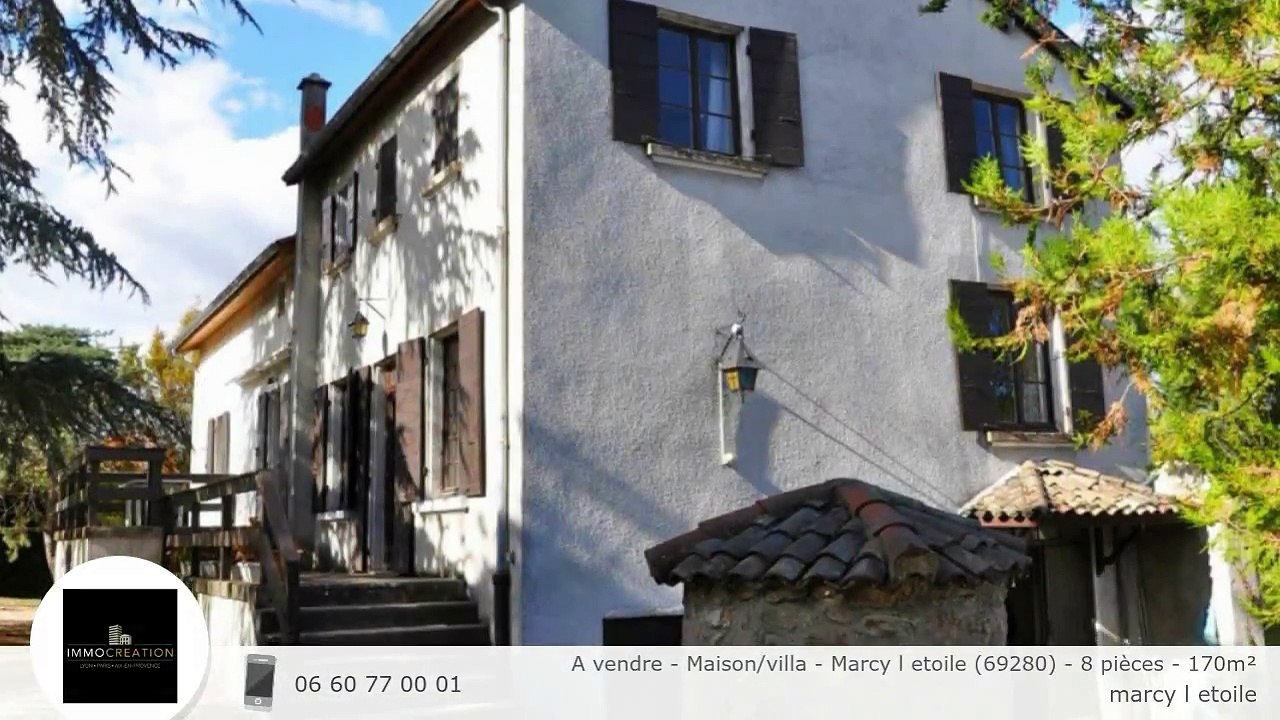 A vendre - Maison/villa - Marcy l etoile (69280) - 8 pièces - 170m²