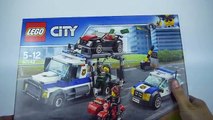 Lego City 60143 Auto Transport Heist - Lego Speed Build