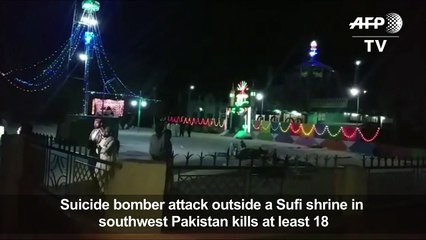 Suicide attack kills 18 in Pakistan: officials