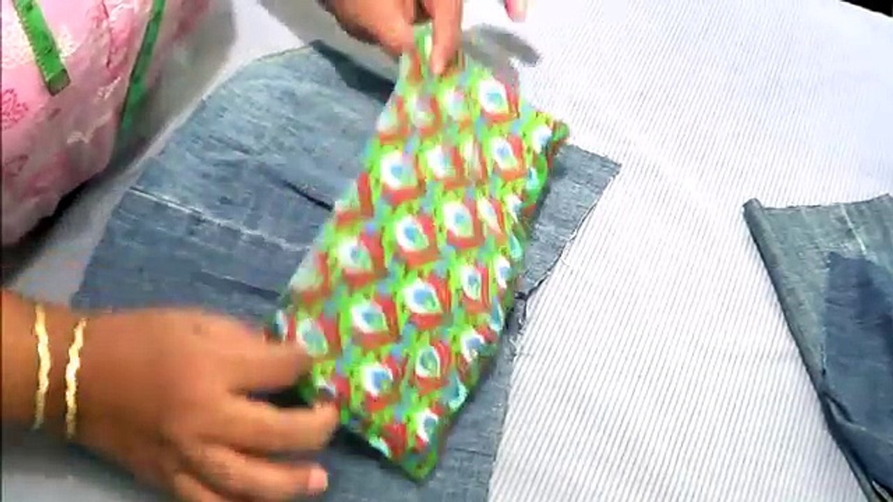 DIY How To Make Bag From Old Jeans
