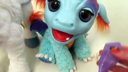 Starlily and Torch--Review of Mythical FurReal Friends from Hasbro