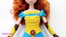 Play Doh Disney Princess Rapunzel Tiana Cinderella Mulan Merida Star Wars Jedi Costumes