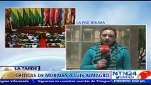 Presidente Evo Morales critica foto de Luis Almagro con el exministro boliviano Carlos Sánchez Berzain acusado de una ma