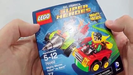 Lego Robin vs Bane Mighty Micros Super Heroes Dc Comics - Cod 76062