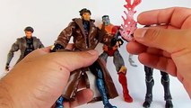 GAMBIT & COLOSO Marvel Legends Toy Review Juguete Revisión en Español Jonathan Acero