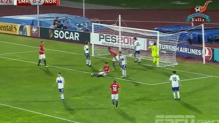 San Marino vs Norwayv 0 - 8: Goals and match Overview : 5-10-2017
