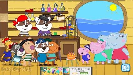 Hippo en español Fiesta de cumpleaños. Hippo Kids Games | Lets Play Kids