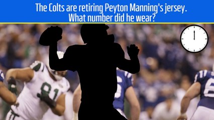 Fill in the Blank Trivia - Peyton Manning Edition