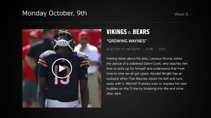 DDFP: Vikings at Bears Week 5 preview