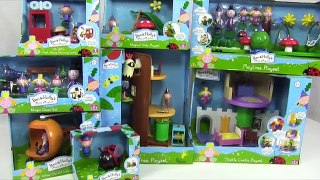 Full Set Ben & Hollys Little Kingdom Toys - Including Thistle Castle and Elf Tree House