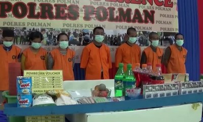 Gelar Operasi, Polisi Ringkus Pengedar Narkoba dan Pejudi