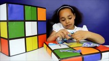 Giant Rubiks Cube Surprise Toy Box | Glitzi Globes | MLP | Pinypon | Lalaloopsy | Zomlings
