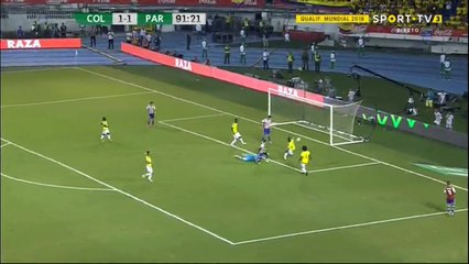 Antonio Sanabria Goal HD - Colombia 1 - 2 Paraguay - 05.10.2017 (Full Replay)