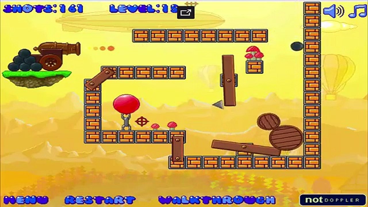 СИНИЙ ШАРИК - будет жить, КРАСНЫЙ ШАРИК - РАССТРЕЛЯТЬ! Игровой мультик для детей