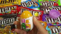 A lot of M&Ms Candy New Flavors with M&Ms Surprise Eggs & M&Ms Cookies