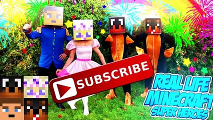 HELLO NEIGHBOR MARRIES POLICE ELSA IN REAL LIFE - Real Life Minecraft Superheroes