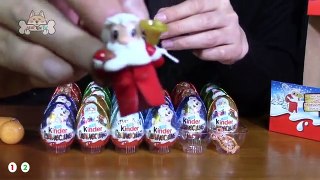 [장난감리뷰] 킨더조이 크리스마스에그 한박스 72개열기 3탄!! Lets open Christmas surprise eggs! サプライズエッグ クリスマスエッグ開けましょう