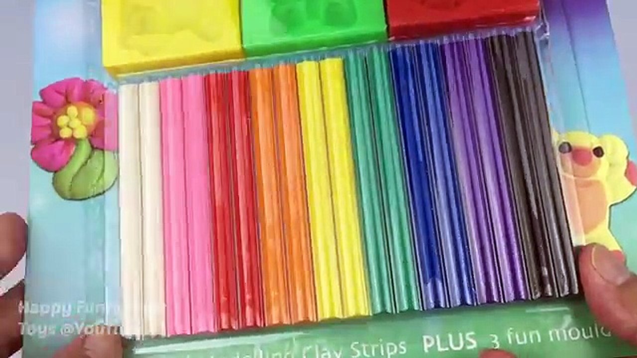 Play and Learn Colours With Modelling Clay For kids and Children