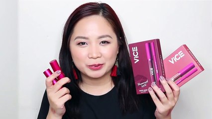 VICE COSMETICES REVIEW! Ok ba?  | Phenomenal Lip Kit & Good Vibes Lipstick ❤️ | Raych Ramos ✨