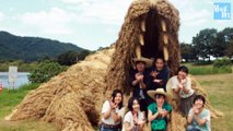 Giant Straw Animals Invade Japanese Fields After Rice Harvest And They Are Absolutely Badass