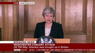 Theresa May raises threat level to critical in Manchester terror update (23May17)