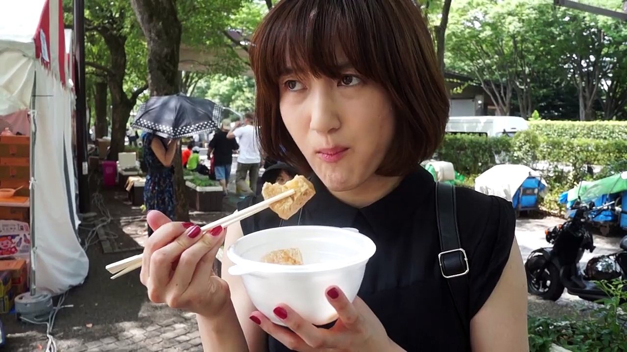 【台灣FESTA】日本人江里奈敢吃臭豆腐嗎?!江里奈說口感竟然像.？！捕獲野生小淳？！ シュア...