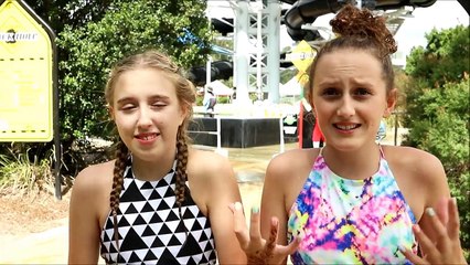 Theme Park Vacation Fun! Wet N Wild! - Millie and Chloe DIY