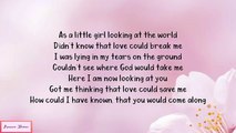 Gwen Stefani When I Was a Little Girl Lyrics