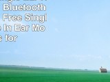 aceyoon Single Ear Headphones Bluetooth V40 Hands Free Single Earpiece In Ear Monitos for