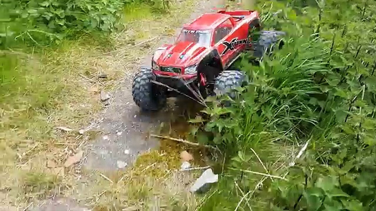 EPIC Abandoned Military Base VS Traxxas 8s V2 X-Maxx Adventure