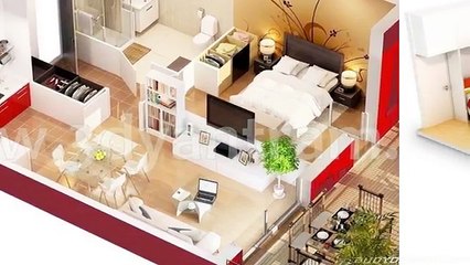 Studio Apartment Floor Plans