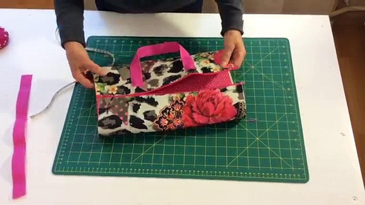 Tuto Couture Madalena - Sac Cylindre Multi usages - Vidéo Dailymotion