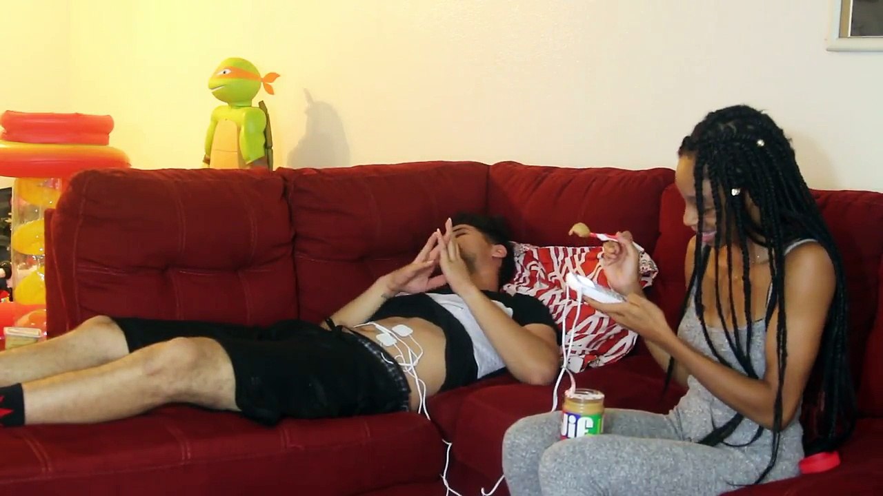 BOYFRIEND EXPERIENCES THE PAIN OF GIVING BIRTH!!