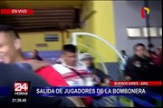 Así fue la salida de la Selección Peruana de La Bombonera