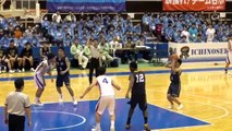 岩手国体 少年男子バスケットボール競技 決勝 石川（白）vs 京都（黒） 後半ハイライト