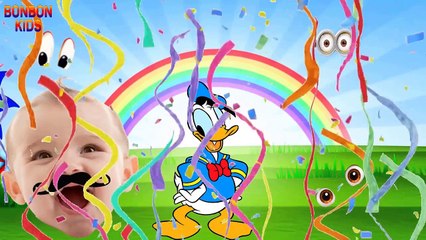 Wrong Eyes Donald Duck Mickey Mouse Minion Paw Patrol Finger Family Song Learn Colors For Kids